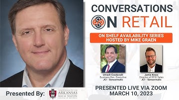 On Shelf Availability Series - Featuring Umesh Cooduvalli & Jamie Kress, JCI - Sensormatic