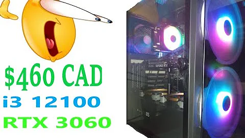 Insane $460 Budget Gaming PC Build! RTX 3060 & i3 12100 - Unbeatable Performance!