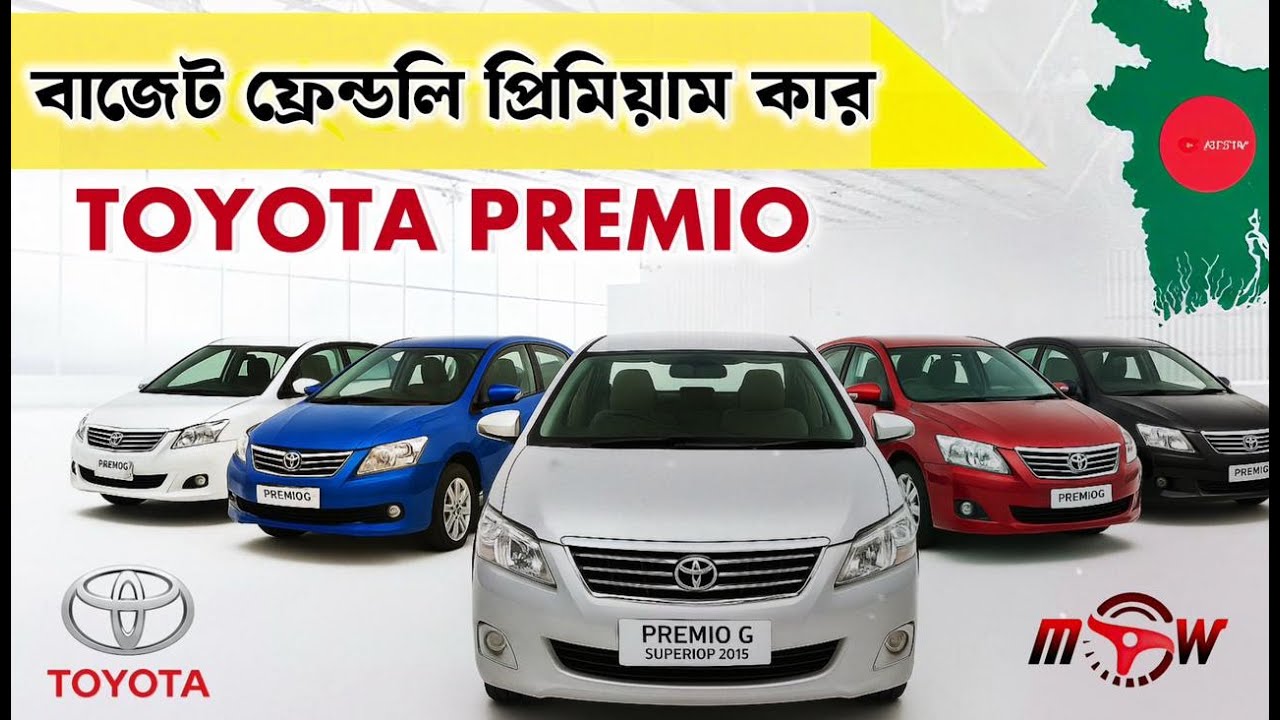 “Toyota Premio G Superior 2015 – বাজেট ফ্রেন্ডলি প্রিমিয়াম কার!”