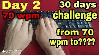 Typing test || 2nd day  || 30 days challenge screenshot 4