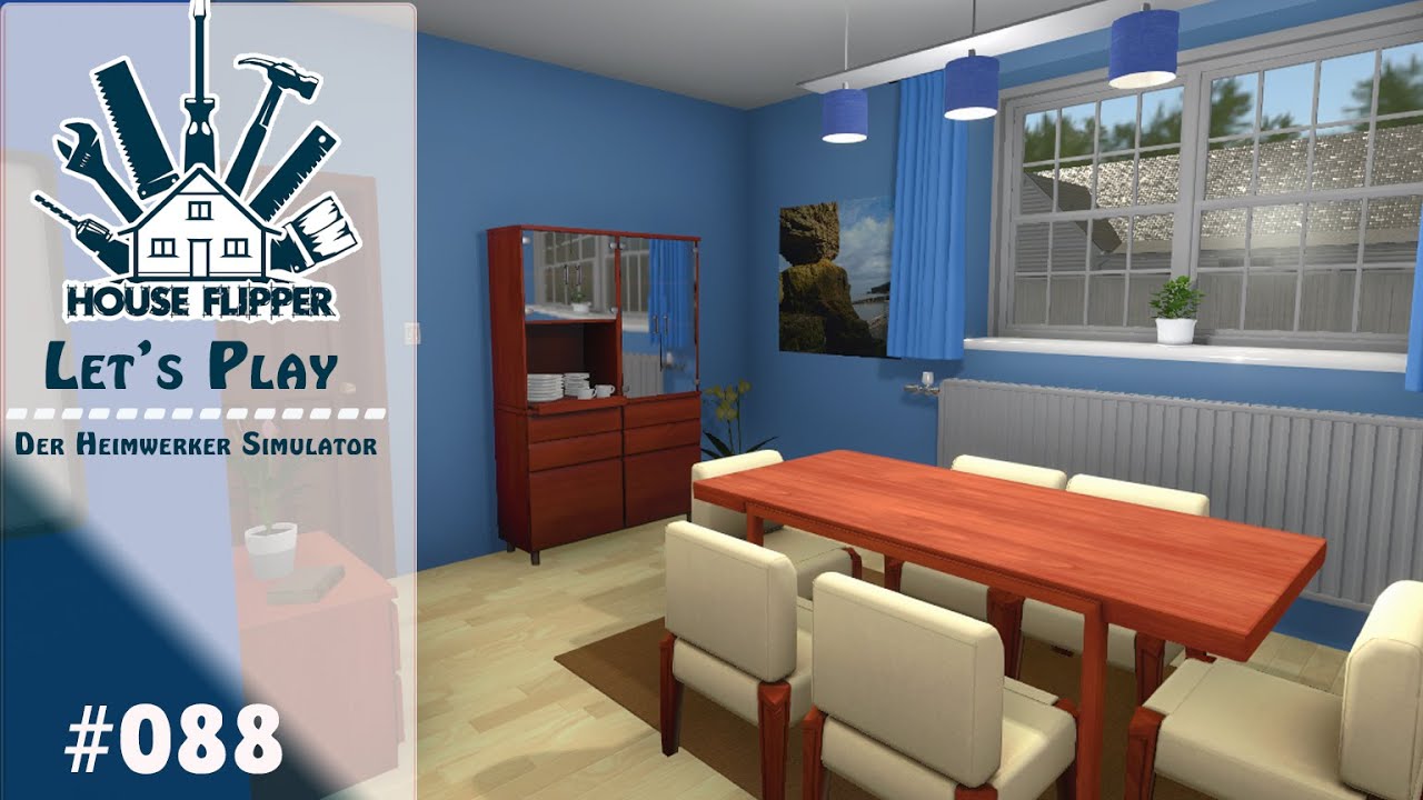 Haus Bauen Und Einrichten Spiel Kostenlos HOUSE FLIPPER 🏠 [#88] Neues Esszimmer einrichten | Der Heimwerker