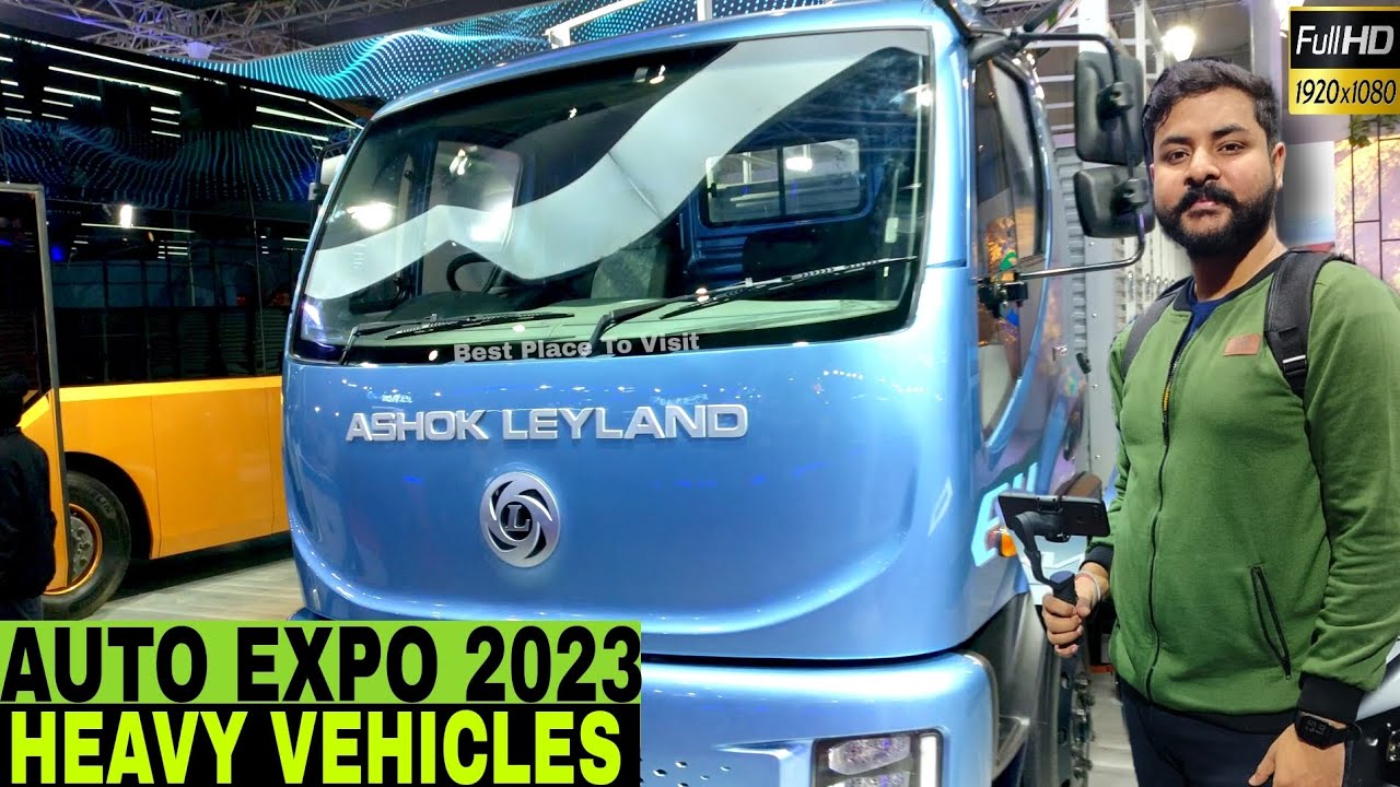 Auto Expo 2023 India Heavy Vehicles Ashok Leyland Auto Expo 2023