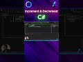what is - - &amp; + + in C#