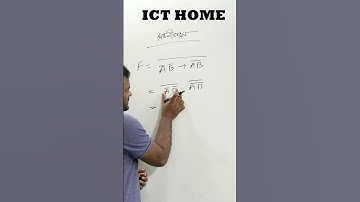 বুলিয়ান সরলীকরণ - 14 HSC ICT Chapter 3 | Boolean Function Simplification #shorts   #shortvideo