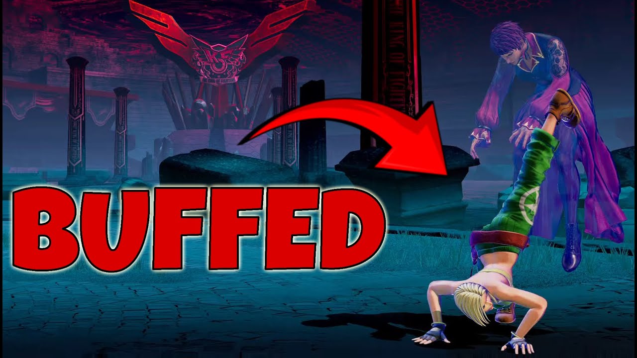 KOF XV: Blue Mary - 5 Meters Combo (Patch 2.41) !