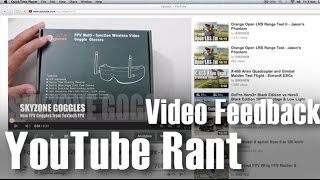 SKYZONE FPV Goggles Reply & YouTube Comments Rant