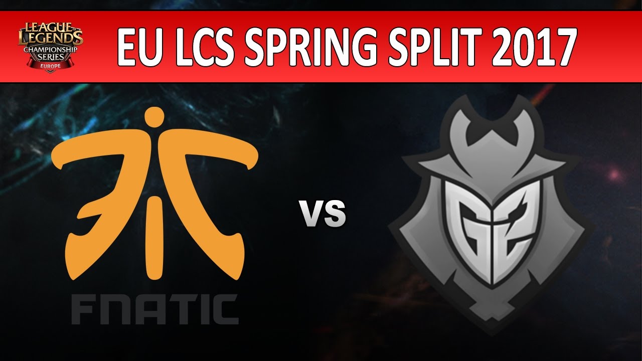 FNATIC VS G2 ESPORTS | GAME 1 | EU LCS 2017 WEEK 1