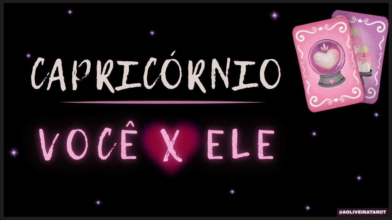 ❤️ CAPRICÓRNIO 🔥 VOCÊ X ELE • CAMINHOS OPOSTOS! SUA PACIÊNCIA CHEGOU AO LIMITE!