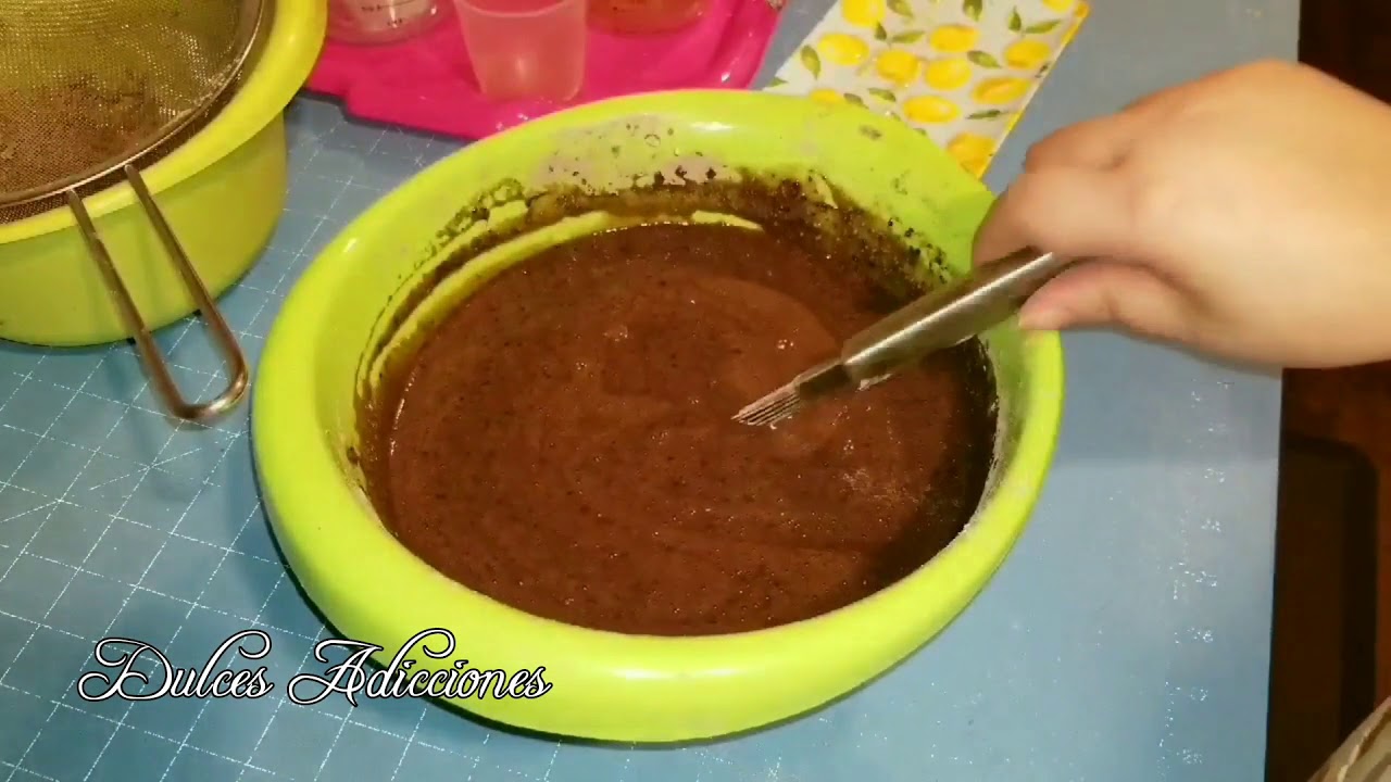 #143- Receta de pastel de chocolate (parte 1)