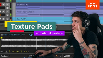 Texture Pads – sound design in Bitwig Studio, with Alex Monasterio