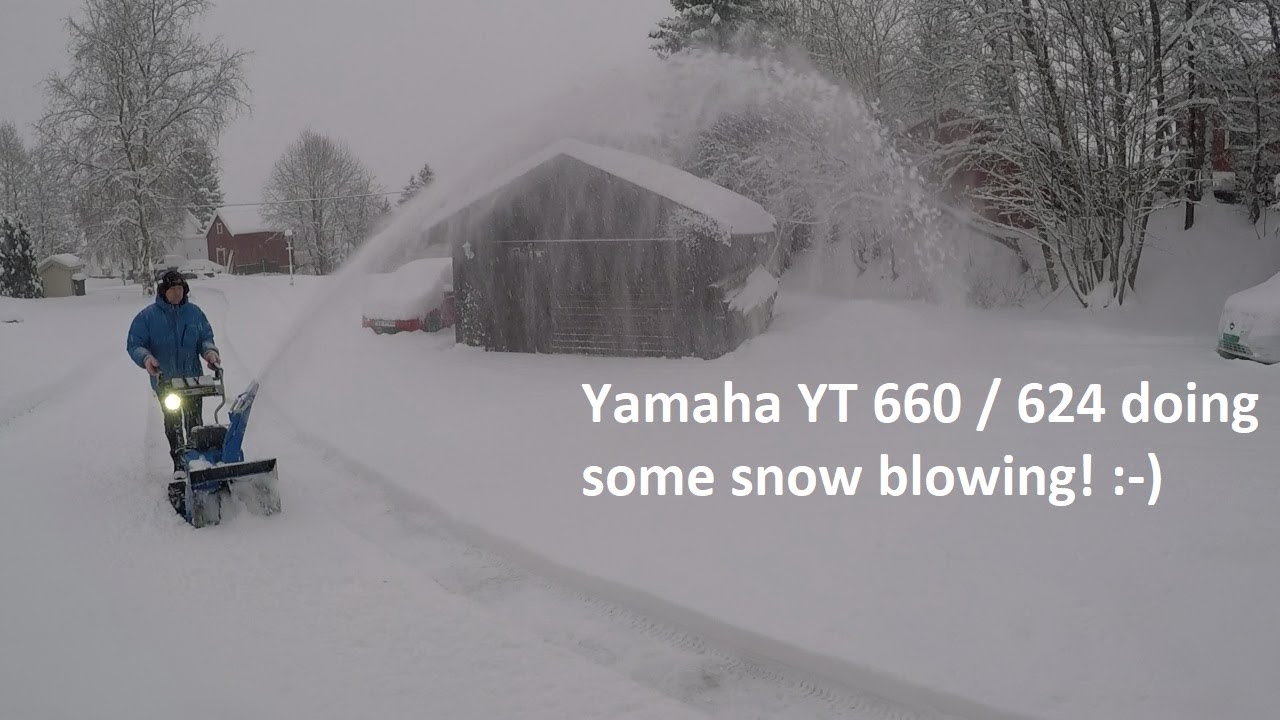 Yamaha Snowblower YT660 / YT624