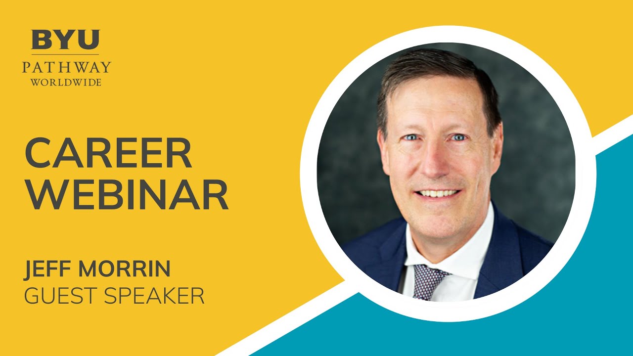 Career Webinar with Jeff Morrin - YouTube