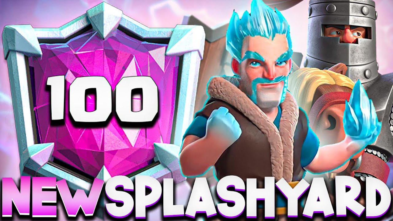 1 *NEW* SPLASHYARD DECK IN CLASH ROYALE🔥 YouTube