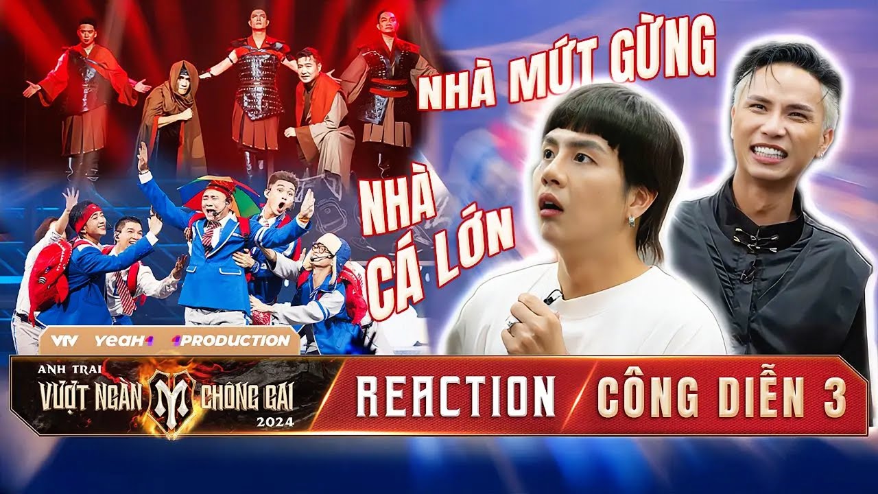 REACTION ANH TRAI VƯỢT NGÀN CHÔNG GAI | PK MÃN NHÃN MÃN NHĨ của Nhà Mứt Gừng và Nhà Cá Lớn