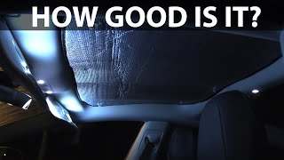 How much does Model 3 sunroof insulation help? screenshot 1