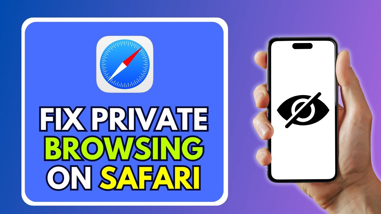 How To Fix Private Not Showing On Safari iPhone - YouTube