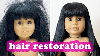 How to Restore American Girl Doll Hair (JLY #11)