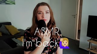 АСМР Я повернулась☺