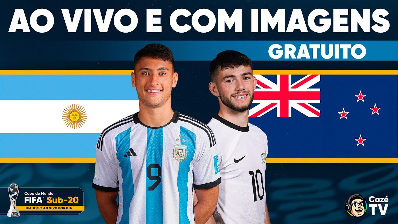JOGO COMPLETO: ARGENTINA X NOVA ZELÂNDIA | 2ª RODADA | COPA DO MUNDO FIFA™ SUB-20 2023