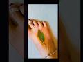 Simple Unique And Beautiful Leaf Mehndi Design ❤️🌿💁🏻‍♀️#youtubeshorts #mehndi #leafmehndi #shots