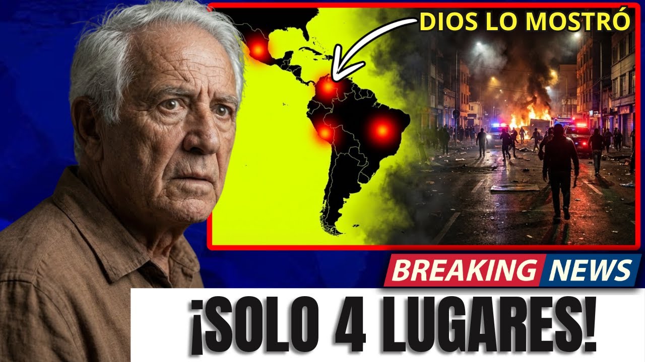 Jesús Le Mostró 4 Lugares Seguros para la Gran Tribulación 2026 - ECM URGENTE