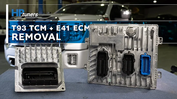 How to Remove Silverado/Sierra E41 ECM & T93 TCM | HP Tuners