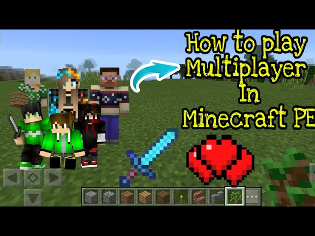 How to play multiplayer on Minecraft Pocket Edition - Quora