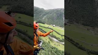 Catching a drone hundreds of feet in the air