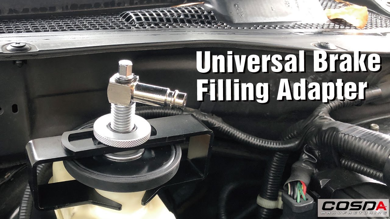 Universal Pressure Bleeder Adapter for Brake Fluid Machine Pump Brake