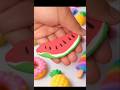 🍉 ক্লে দিয়ে তরমুজ বানালাম! এত কিউট কেন? 😍#diy #shortsfeed #viralshort