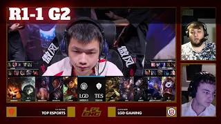 LGD vs TES - Game 2 | Round 1 S16 LPL Summer Playoffs 2026 | LGD Gaming vs Top Esports G2 full