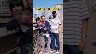 Father &amp; Sons #brooklynbridge #youtubeshorts