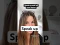 Speak up if you think something is wrong with your body