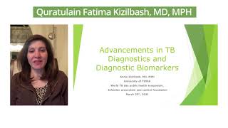 Quratulain Fatima Kizilbash, MD, MPH | World TB Day Public Health Symposium