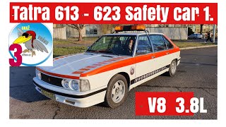 Ukaž Vránu 3. Tatra 613 - 623 V8 3,8L Safety car Most. Full video 1. díl