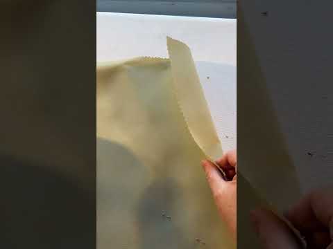 Video of Oatmeal Off-White | Outdoor Nylon Fabric | Backpacks / Duffel Bags / Tarp / Awning | 54" Wide | By the Yard