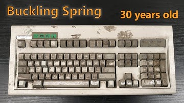 IBM Model M Keyboard Restoration (Buckling-Spring)