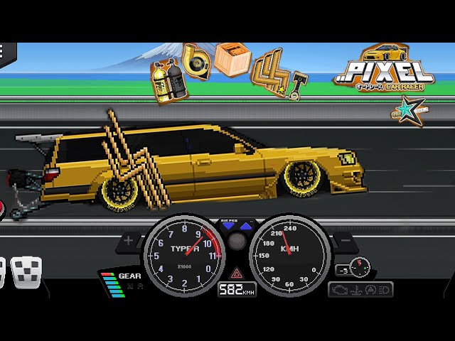 I Made This 24k🤑 golden van in Pixel Car Racer 🔥 - YouTube