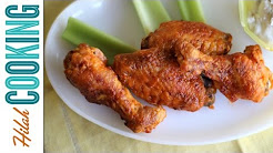 How to Make Baked Chicken Wings - Healthy Hot Wings | Hilah Cooking
