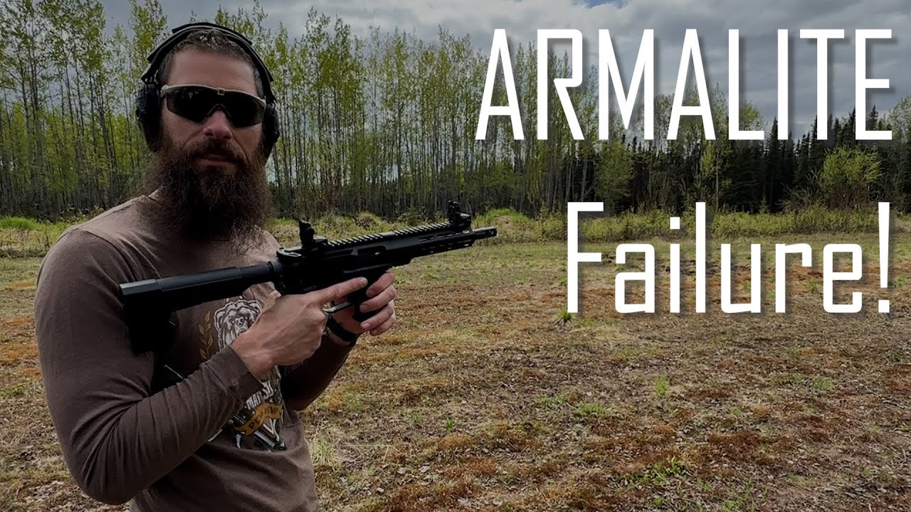 ARMALITE 9mm Pistol Fails??? Can't believe this happened... - YouTube