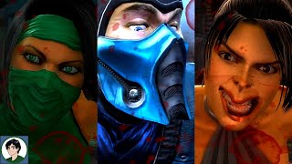 Mortal Kombat Komplete Edition - All Characters Performs Mileena's Victory (All Skins)