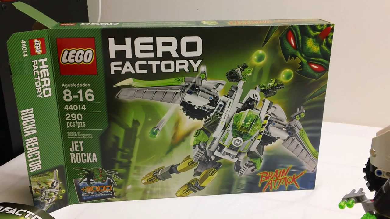 LEGO HERO Factory 44014 Jet Rocka Review