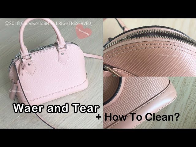 Louis Vuitton Epi Noé: How I clean my pre-loved Noe (leather to