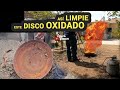 ✅Cómo LIMPIAR y Curar un DISCO OXIDADO