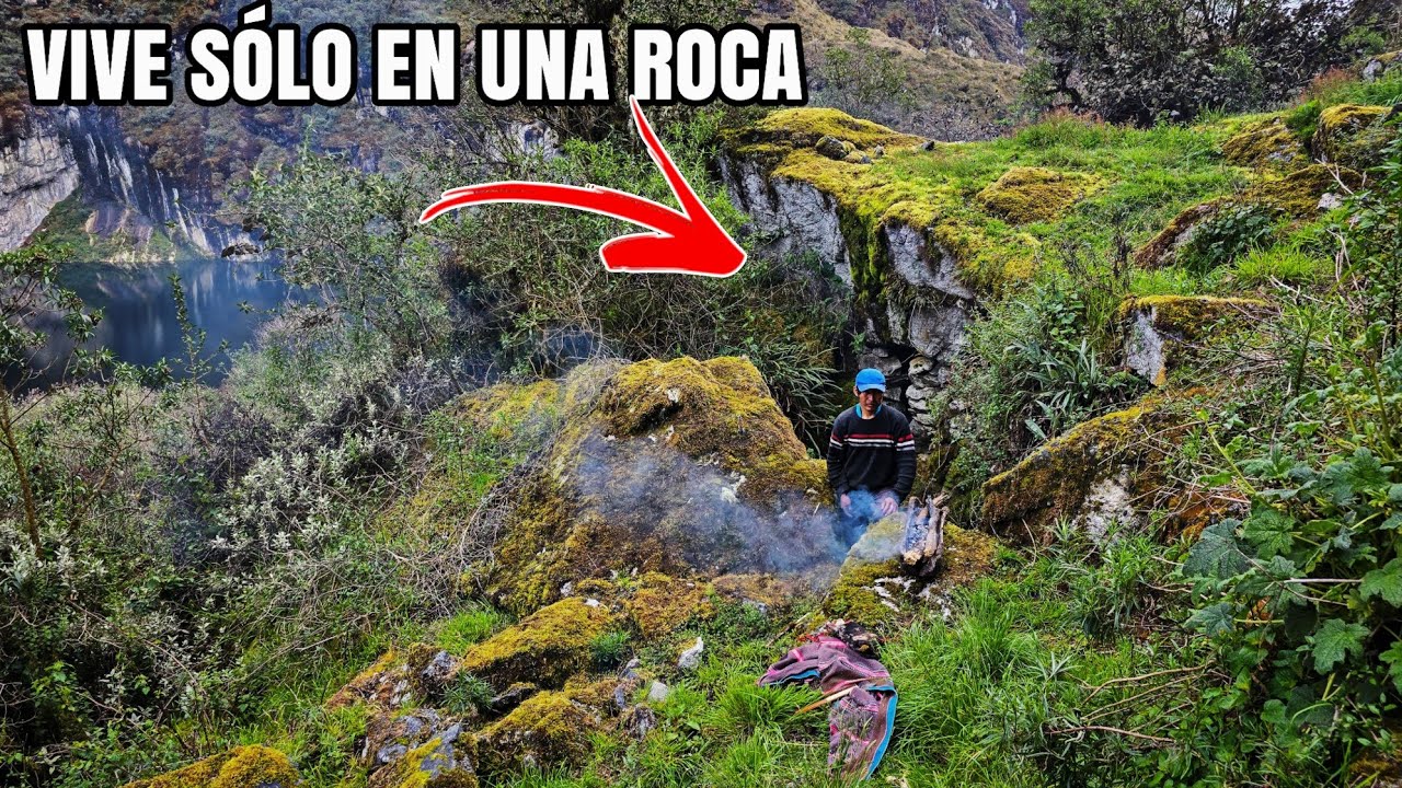 Así es la vida de nuestro amigo CÓNDOR que vive SÓLO en una ROCA