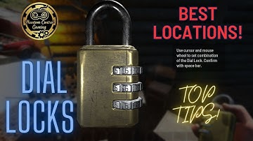 Best Places To Find Dial Locks In Scum! Check Out These Dial Lock Locations With Best Success Rate!