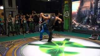 Игромир 2013 - 2. Gladiator. Бои Гладиаторов 1 - energy drink gladiator fights