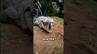 120 Year Old Almost Eats Camera Guy  (an actual dinosaur) @dingodinkelman