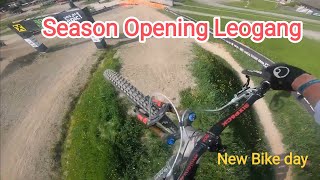 Season opening 2024 in Leogang mit neuem Fahrrad