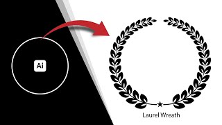 How To Create a Laurel Wreath Vector in Adobe Illustrator screenshot 4